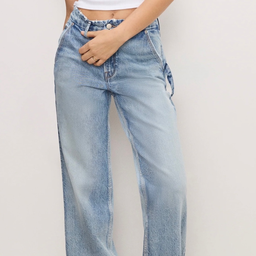 GOOD AMERICAN/GOOD 90’s CARPENTER JEANS/SIZE:10/ NEW WITH TAGS!